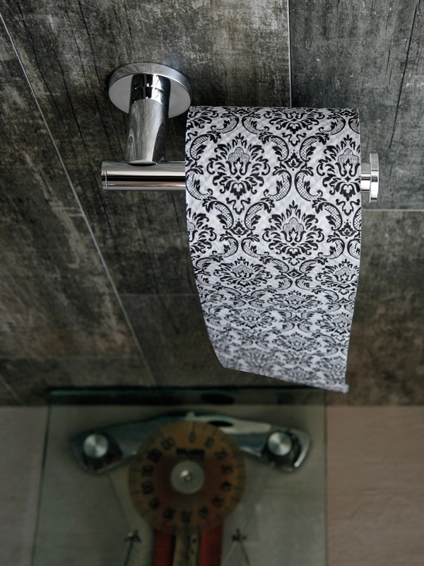 bathroom paper holder