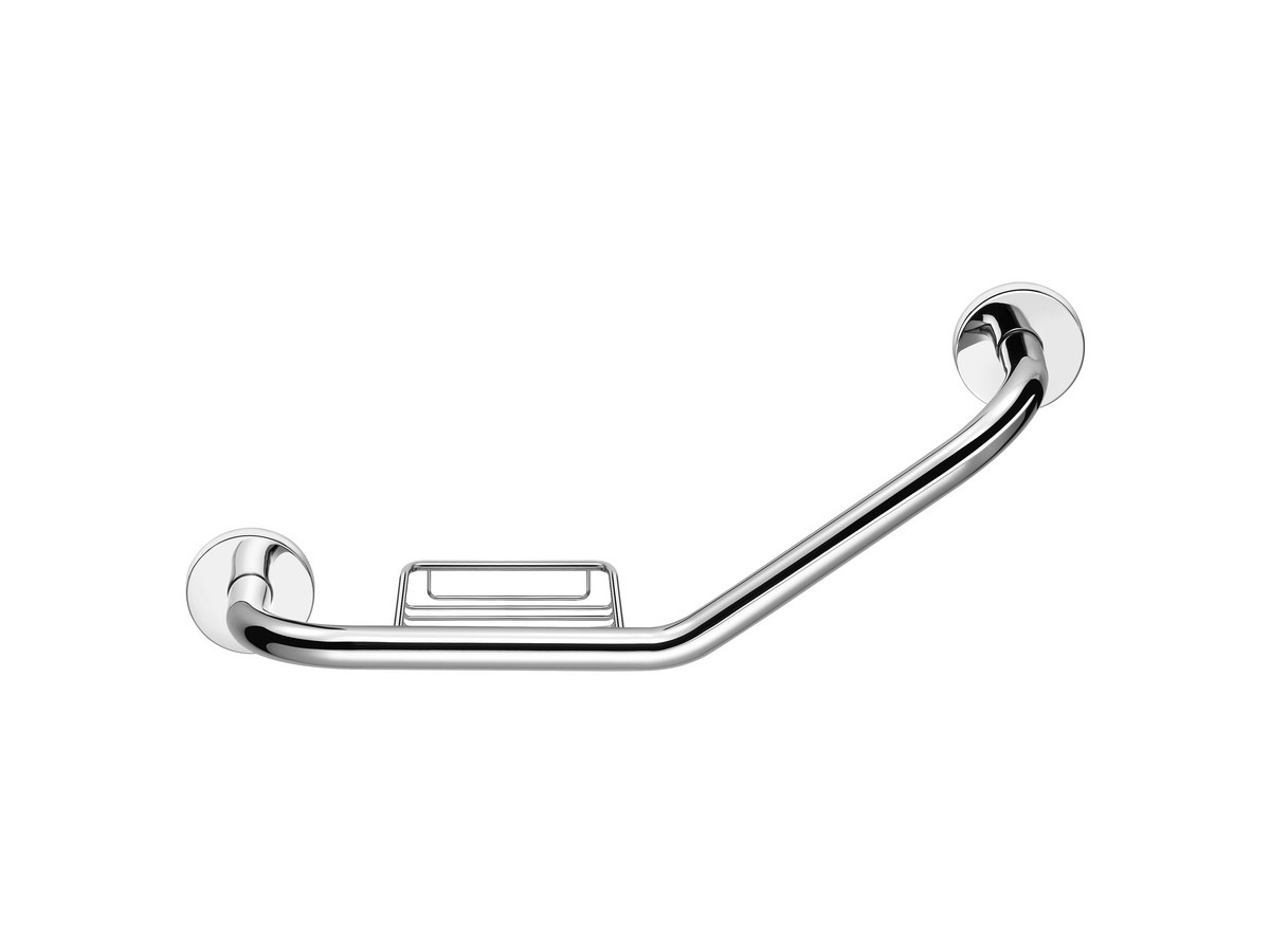 Grab-Bar with soap dish