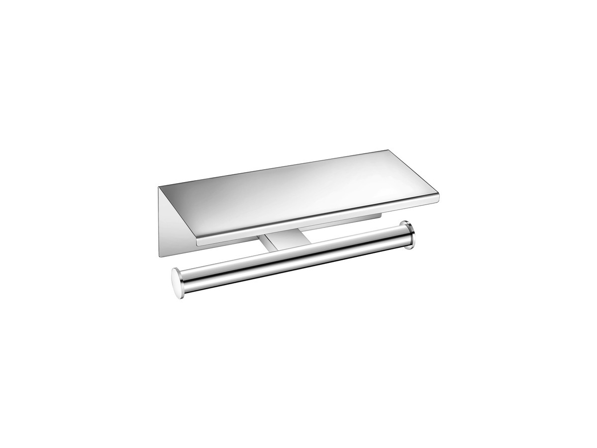 Double Toilet Roll Holder with cover